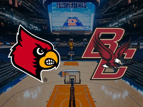 Louisville Cardinals at Boston College Eagles Basketball